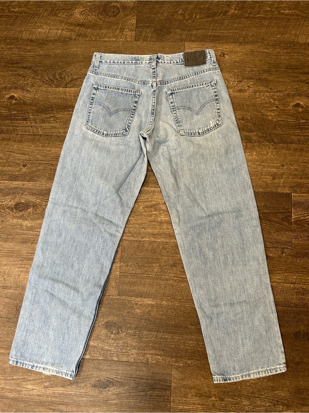 VTG 90s Levi’s SilverTab Loose Fit Baggy Jeans Light Wash 9 Short